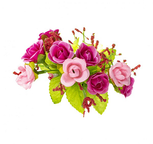 Цветок искусственный "Роза"13смR010475 000000000001189338