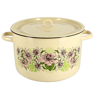 Набор посуды СТАЛЬЭМАЛЬ (2,9л+3,9л+7л) цилиндрическая форма эмалированная сталь 000000000001114770