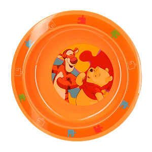 Тарелка на присоске Мои друзья Тигруля и Винни Lubby&Disney baby, от 6 месяцев, 17.5?3 см 000000000001135522