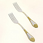 Набор столовых вилок 2,5мм ПАВЛОВСКИЙ ЗАВОД Дворцовая золото нержавеющая сталь