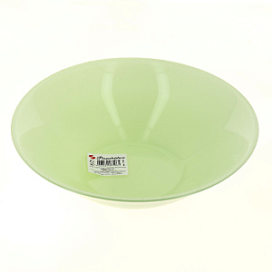 BOHO Салатник 23см PASABAHCE зеленый стекло 000000000001177405