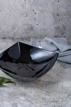 QUADRATO BLACK Салатник 24см LUMINARC опал 6931 000000000001067525