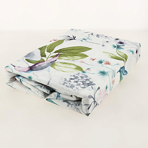 КПБ 1,5сп Любовь и жизнь поплин, 100% хлопок, плотность 115гр., (наволочки 2шт 70*70, простынь 150*215, пододеяльник 145*215) арт. 28382/1,5 000000000001202025