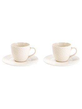 Набор чайный 4 предмета 250мл/16см Ромашки керамика 000000000001228301