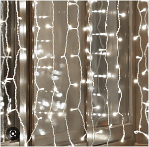 Гирлянда Занавес электрическая 3х2м 160 ламп 12 рядов
белый 000000000001223793