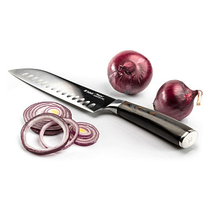 Нож сантоку 18см TALLER нержавеющая сталь/дерево 000000000001197570