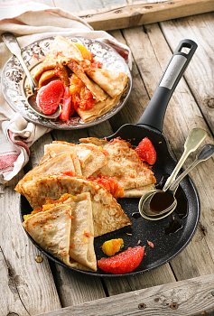 Сковорода 24*1,7cm блинная Monolit, алюминий,015267 000000000001190831