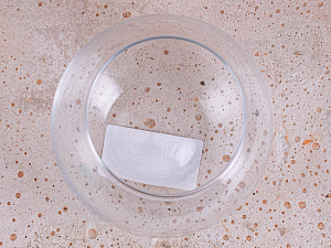 FLORA Ваза-шар для цветов 7см 400мл PASABAHCE стекло 43407SL 000000000001148624