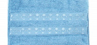Полотенце банное DE'NASTIA 70х130см ДЕРЕВО ЖИЗНИ светло-голубой 100%Хлопок пл.451гр/м2 D000129 000000000001177483