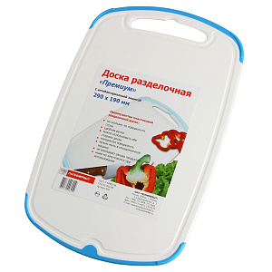 Доска разделочная 29х19см ПОЛИМЕРБЫТ Премиум пластик 000000000001009494