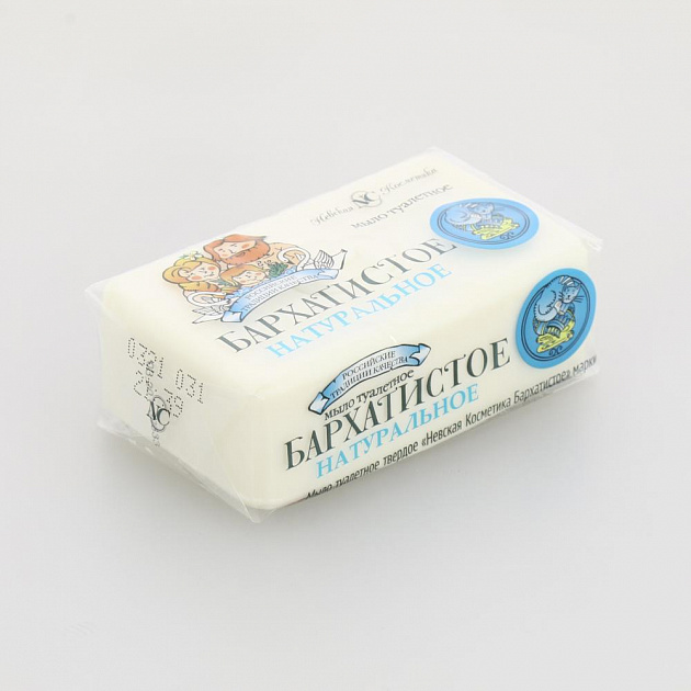 Мыло туалетное 140г НЕВСКАЯ КОСМЕТИКА Бархатистое 000000000001001834