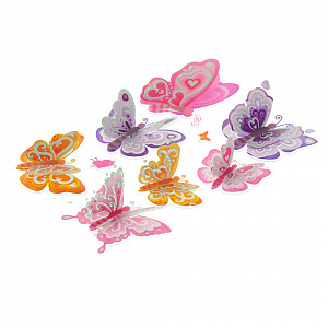 Стикеры Мини бабочки Room Decoration 000000000001127318