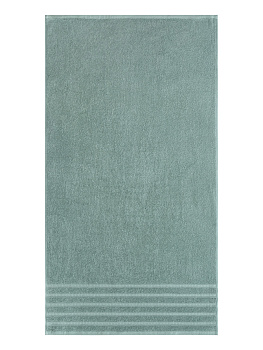 Полотенце махровое 70х130см LUCKY зеленое жаккард 100% хлопок 000000000001211704