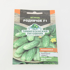 Семена огурец 0,3гр TIM Родничок F1 пчел среднеранний 000000000001215081