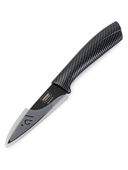 Нож для чистки овощей 9,3см карбон черный нержавеющая сталь/полипропилен 000000000001227962