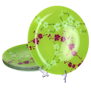 Столовый набор Kashima Green Luminarc, 19 предметов 000000000001062320