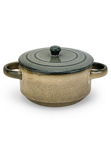 Горшок для запекания 14х20х8см керамика 000000000001228934