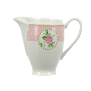 Молочник 200мл Mix&Match Porcelaine Czech Gold Hands розовый 000000000001136199