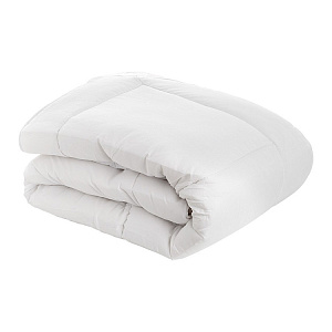 Одеяло Евро 200x220см DE'NASTIA облегченное с бамбуковым волокном белый полиэстер 000000000001219099