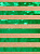 Крафт бумага Зеленые полосы для сувенирной продукции с декоративным рисунком плотность 60г/м2 в рулоне 3,2х3,2х70см 76685 000000000001201870