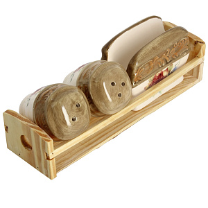 Набор для специй Розы Коралл, 3 предмета 000000000001109216