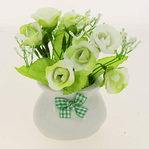 Цветок искусственный "Роза"13смR010475 000000000001189338