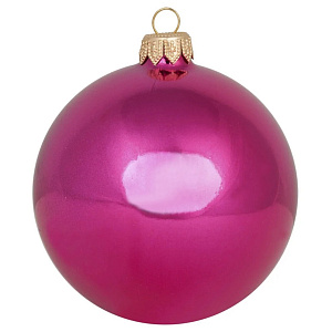 Украшение декоративное Шар 5,5см MOROZCO розовый глянц пластик 000000000001220368