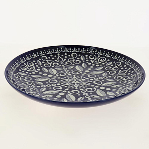 Блюдо 41см ИУ Восточный орнамент фарфор 000000000001179321
