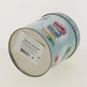 Банка для сыпучих продуктов 800мл НОВЫЙ АРГУМЕНТ Десерт мятный жестяная 000000000001187797