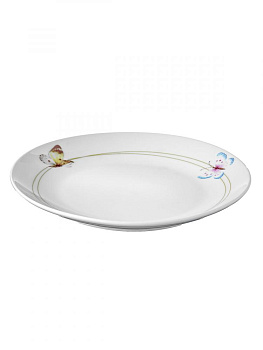 Тарелка десертная 20,5см ESPRADO Mariposa твердый фарфор 000000000001188375
