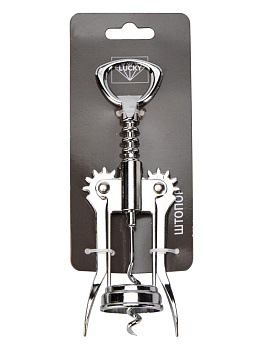 Штопор 16,5х5,5х3,5см LUCKY цинковый сплав 000000000001229351