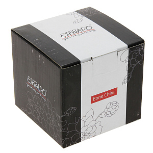 Сахарница 500мл ESPRADO Peonies костяной фарфор 000000000001168735