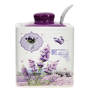 Банка для сыпучих продуктов Французская долина Коралл, 260мл, керамика 000000000001152890