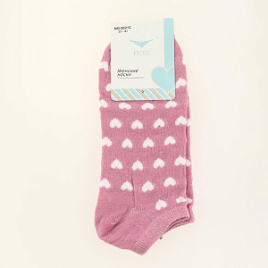Носки женские р37-41 FUTE укороченные хлопок85% полиамид10% эластан5% 5021_37_41 000000000001205002