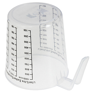 Стакан мерный 1л M020016/R030342 пластик Стакан мерный 1л M020016/R030342 пластик 000000000001176234