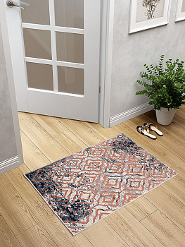 Коврик придверный 60х90см светло-коричневый Восточный M111206 000000000001200466