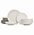 Набор столовой посуды 18 предметов белый керамика 000000000001221530