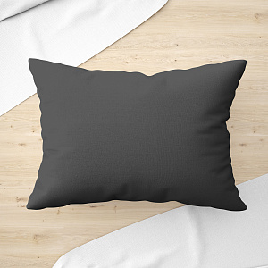 Наволочки 50х70см 2шт LUCKY графит поплин хлопок 100% 000000000001221105