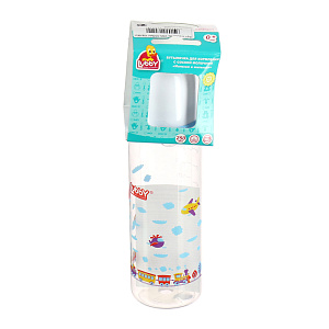 Бутылочка с соской от 0 месяцев Малыши и малышки Lubby, 240 -250мл 000000000001135393