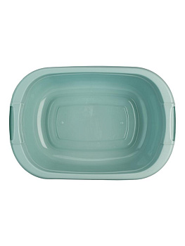 Таз 15л овальный мятный полиэтилен 000000000001227318