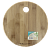 Доска разделочная бамбук D22х1,5см №2 круглая Катунь КТ-ДР-202 000000000001201435