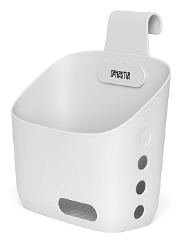 Контейнер для хранения подвесной размер-S 18,5х15,5х11,5см DE'NASTIA серый полипропилен 000000000001211574