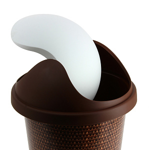 Контейнер для мусора Рогожка Plastic Centre, 7л 000000000001154089