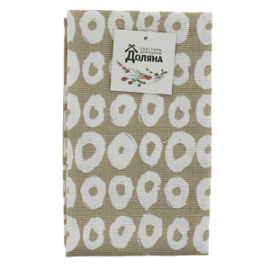 Полотенце кухонное 35х60см Доляна LOVE ETHNIC 160гр 100%хлопок 000000000001206689