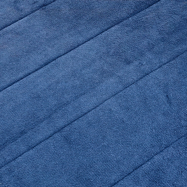 Коврик для ванной горх DE'NASTIA 45х70см memor синий полиэфир M111133 000000000001154579