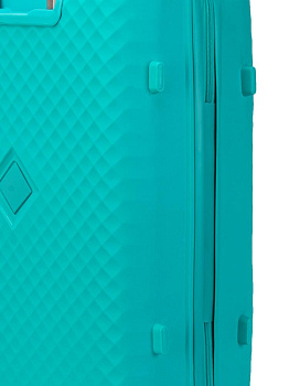 Чемодан на колесах M (42х26х65см) ромб тиффани PP 000000000001226547