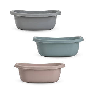 Таз 15л овальный в ассортименте полиэтилен 000000000001226276