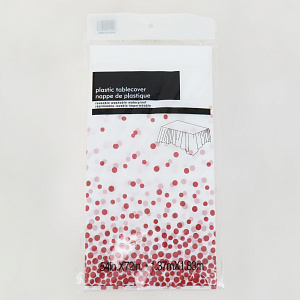 Скатерть одноразовая 137х183мм полиэтилен 000000000001210171