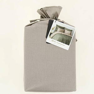 Пододеяльник 145x210см DE'NASTIA двусторонний светло-коричневый/розовый бязь 100%хлопок 000000000001207485