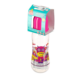 Бутылочка с соской от 0 месяцев Русские мотивы Lubby, 240-250мл 000000000001135386